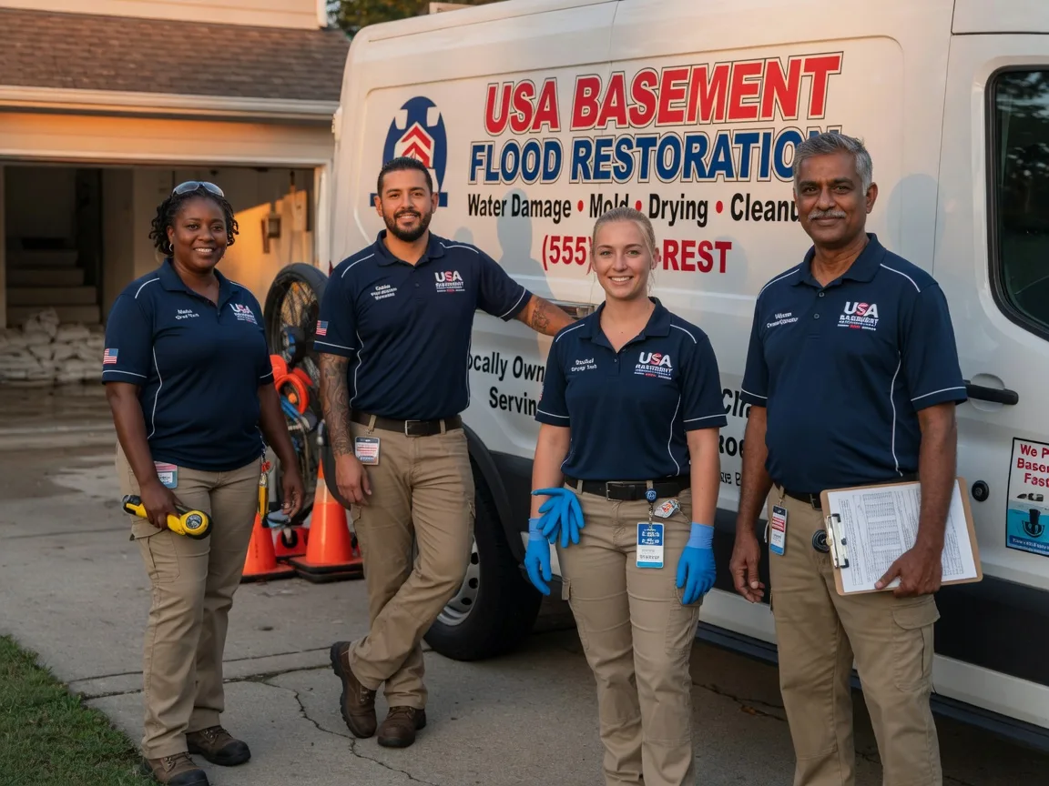 Basement Flood Cleanup company in Emington, IL